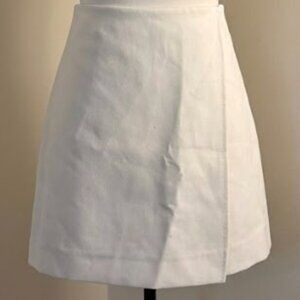 Zara White Tennis Skort Medium